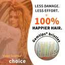 Detangling Wet Hair Brush for Thin or Straight Hair, Vented Detangler Hairbrush with Double-Layered Ultra and Soft-Nylon Bristles for Wet or Dry Hair, Gift for Women Girls Kids