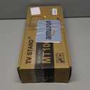 YOMT Mobile TV Cart Rolling TV Stand for 13-50 inch Screens, Tilting and Rotating Mount, Portrait to Landscape, Height Adjustable Portable TV Stand with Wheels Holds up to 44lbs Max VESA 200x200mm