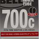 Bell Standard Bicycle Inner Tube, 700 x 35/43c, Presta Valve