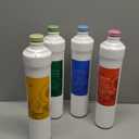 Watts Premier 1R-1Y-1B-1G RO-Pure Push Button Replacement Filter Kit (4 Pack)