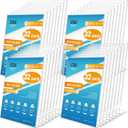 KTRIO Acrylic Sign Holder 8.5x11 Inches 32 Pack, Clear Display Stand Paper Frame, Plastic Menu Flyer Stand, Slant Back Document Holder for Stores, Restaurants, Hotels, Office