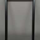 Metal Table Legs 30 Inch Heavy Duty Dining Desk Legs Black Metal Coffee Table Legs with Adjustable Feet Pads, Black, Set of 2