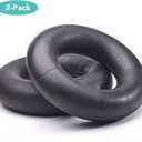 AR-PRO 13 x 6.50-6'' Heavy Duty Replacement Inner Tube with TR-13 Straight Valve Stem (2-Pack) - for Wheelbarrows, Razor Quad 1-18, Dirt Bike, ATV, Mowers, Hand Trucks and More