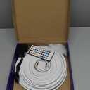 50ft RGB LED neon Rope Lights LED neon Strip Lights with Remote Control/APP Control IP65 24V Waterproof Flexible Neon LED Strip Lights,Led Lights for Bedroom Room Outdoors Dcor