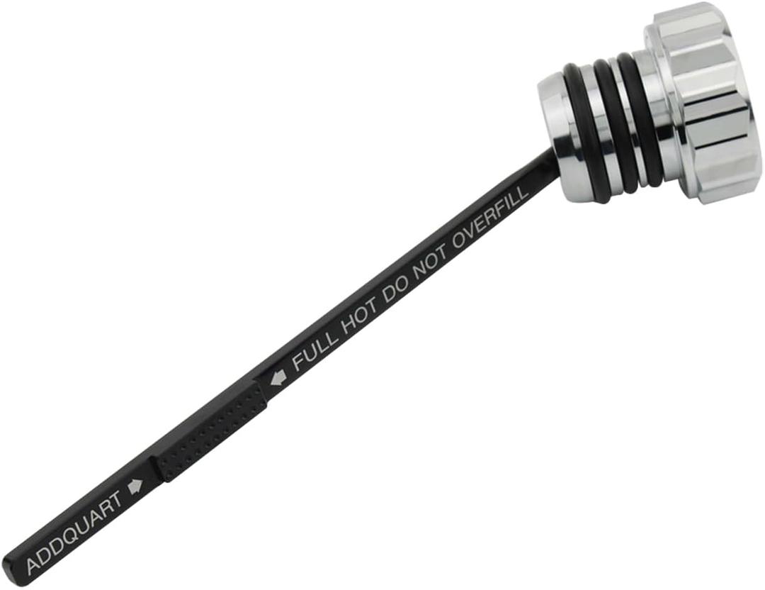 Topteng Oil Dipstick Tank Cap Plug 0710-0121 for Harley Road King Classic EFI FLHRC/Road King FLHR/Road King EFI FLHR 2000-03, Road Glide FLTR 2000-02, Electra Glide Standard FLHT 2004-2006