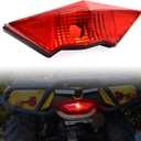 Red Taillights Housing for Can Am Outlander Max 400 500 650 800 2008-2023 Accessories, 1 PCS Rear Brake Stop Tail Lights Lamps Lens Replace #710001203 (Not Include Bulb)