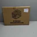 BestPet | Dog Crate | 18" | Black | Foldable Metal Kennel with Single Doors, Secure Slide-Bolt Latches, Leakproof Tray | Portable Dog Cage for Small Breeds | for Travel, Indoor & Outdoor Use