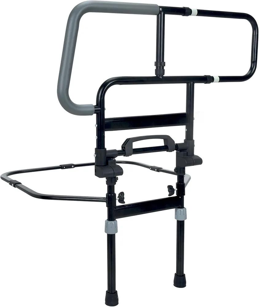 Sangohe Bed Rail for Elderly, Extra Large Heavy Duty Bed Rail for Senior, Foldable Bed Rails, Safety Bed Rails for Elderly Adults Getting in & Out of Bed, 504G