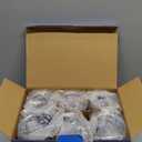 20 oz Tumblers Bulk Stainless Steel Tumbler with Lid Double Wall Vacuum Insulated Coffee Mug 20oz Powder Coated Cup for Hot and Cold Drinks, Stainless, 6 pack