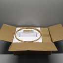 UpgradedDimmable Boho Floor Lamp for Living Room, Modern Swing Arm Floor Lamp with Rattan & Fabric Shades, Black Rattan Standing Lamp with 11W Bulb, Farmhouse Adjustable Tall Lamp for Bedroom Office (Bohemian-Matte Black)