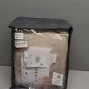 Andency Khaki Comforter Full Size, 3 Pieces Boho Lightweight Fluffy Bedding Comforter Set for Full Bed, Tufted Farmhouse Soft Warm Bed Set for All Seasons (1 Comforter 79x90In, 2 Pillowcases)