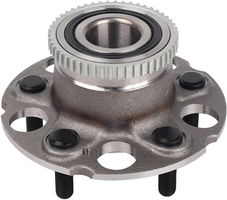 Autoround 512180 Rear Wheel Bearings and Hub Assembly Compatible with Honda Odyssey 1999-2004, Isuzu Oasis 1999, 5 Lugs w/ABS