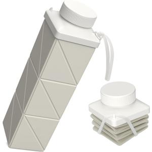 BEAUTAIL Collapsible Water Bottles 24.3oz, Foldable Travel Water Bottle, Portable & Lightweight, Leakproof & Reusable for Traveling Camping Hiking Yoga Sports Outdoor School Office