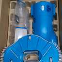 U.S. Pool Supply Handheld Pool Vacuum Cleaner - Manual Rechargeable Pool Vacuum for Above Ground Pools, Hot Tub Spa Vac - Cordless, Powerful Suction, Inground, Scrub Brush Head, Cleaning Leaves Debris