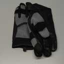 size XXL Milwaukee Leather SH791 Men's Black Leather and Grey Mesh Combo Racing Motorcycle Hand Gloves W/Elasticized Fingers