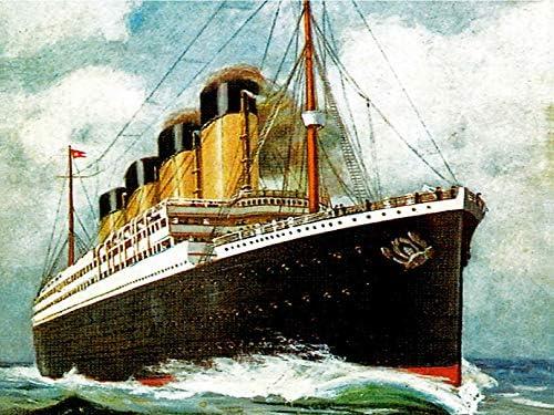 Jigsaw Puzzle 70 Pieces Puzzles for Vintage Ocean Rms Titanic Liner Draw Interesting and Warm Art Adult Puzzle Intellective Educational