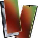 LYWHL 2 Pack for Samsung Galaxy S24 Ultra Privacy Screen Protector, Matte Gradient Colorful Anti-Blue Light Anti-Spy Full Adhesive Flexible Film, Compatible Fingerprint Sensitive Touch Bubble Free