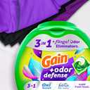 Gain Flings Laundry Detergent Pacs with Odor Defense, 112 Count, Super Fresh Blast Scent, HE 3in1 with Febreze and Oxi