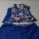 Yonique Womens Underwire Tankini Swimsuits with Skirt Two Piece Bathing Suits Vintage Swimwear, Size XXL