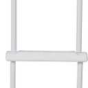 Attwood 11865-4 Rope Ladder, 5 Steps, 11 1/2-inches Wide x 64-inches Long, Non-Slip Step Surfaces, Nylon Rope