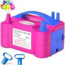 Chamvis Balloon Pump Electric, 110V 600W Balloon Pump Inflate, Air Pump for Balloons: Balloon Blower Machine for Fast and Easy Filling Balloons