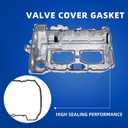 MITZONE N20 Upgrade Aluminum Valve Cover with Gasket Bolts Kit & Oil Cap for BMW 2012-2018 528i 528i xDrive 328i 328i GT xDrive 320i x5 x3 X1 428i z4 2.0L Replace 11127588412