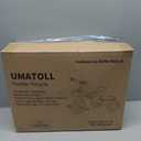 Umatoll Tricycle for Toddlers 2-5 Year Old, Ajustable Toddler Bike Outdoor Toys, Birthday Gift for Boy Girl Age 2-4, Trike with Light up Wheels (White)