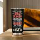 Mocosweeties Gifts for Grandpa - Fathers Day Gift for Grandpa - Birthday, Christmas Gift Ideas from Grandchildren Grandkids Grandaughter Grandson - Gift Ideas for Grandfather - 20 Oz Tumbler