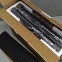 Motorized Mini Exercise Bike Electric Pedal Exerciser for Seniors Rehab Training, Under Desk Bike Pedal Exerciser for Arm/Leg Fitness & Physical Therapy, 6 Levels Speed Adjustment (Black)