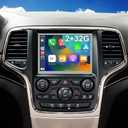 5GWiFi Upgrade Radio for Jeep Grand Cherokee 2014-2021, Dodge RAM 1500/2500/3500 2013-2018, Dodge Challenger Charger Durango 2015-2023, Touch Screen Car Stereo Carplay GPS (Only Fit 8.4inch Screen)