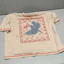 Women's Graphic Boho Short Sleeve Tee Tops Crewneck Loose Fit T Shirts Streetwear (Medium)