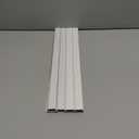 Cable Hider Raceway Kit, 68in (4X L17in) Wire Hiders for TV on Wall, Paintable Cord Cover Channel, Cord Hider for Wall Mounted TV in Home Office, 0.95in (W) x 0.47in (H), White