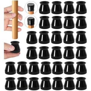 Only 29 Pcs Chair Leg Protectors for Hardwood Floors, Silicone Felt Furniture Leg Cover Pad for Protecting Floors from Scratches and Noise, Smooth Moving, Small(Fit Round Diameter:5/16" to 1-5/16") Only 29 Pcs Chair Leg Protectors for Hardwood Floors, Silicone Felt Furniture Leg Cover Pad for Protecting Floors from Scratches and Noise, Smooth Moving, Small(Fit Round Diameter:5/16" to 1-5/16")