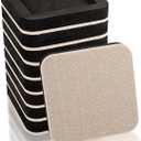 Upgraded Felt Furniture Sliders for Hardwood Floors  8 PCS 4" Furniture Movers Sliders with Unique Groove Design, Easily Move Any Item While Protect The Floor