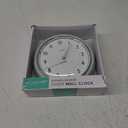 La Crosse Clock 9.5-inch Retro Diner Light Pistachio Green Silent Sweep Quartz Clock - 404-3024PH