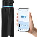 BOOST Smart Water Bottle with Reminder & Tracker, Double Wall Vacuum Insulated Bottles Stainless Steel, 32oz BPA-Free Wide Mouth for School, Gym, Office, Ideal for Mother's Day