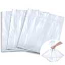 100 Pcs Disposable Foot Tub Liner Portable Bath Bags Plastic Pedicure Spa Bags Thin Large Foot Bath Liners Disposable Spa Hotel Home Use, 25 x 23 Inches