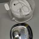 Cheerble Pumpless Cat Water Elfin Fountain, Wireless Pet Fountain Battery Operated, 2L/67oz E1+ Automatic Water Dispenser Cats & Dogs MagDrive Technology Stainless Steel Tray, No Cleaning Hassle (Cordless | Standard, White)