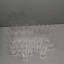 Glass Vase Cylinder Vases for Centerpieces Small Flower Glass Clear Vases Home Decor Centerpiece Table Flower Vase Decorations for Wedding Decoration＆Holiday Mixed Sizes Tall 38 pack