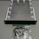 Vanity Mirror with Lights, 13'' x 11'' Lighted Makeup Mirror for Desk, Hollywood Mirror with 12 Dimmable Bulbs, 3 Color Modes, Smart Touch Control, 360Rotation, Gifts for Mothers Day, Girls