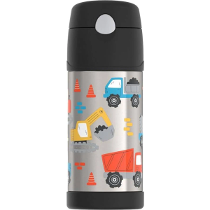 THERMOS FUNTAINER 12 Ounce Stainless Steel Vacuum Insulated Water Bottle with Lid