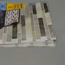 WOWSTAR 10-Sheet Peel and Stick Backsplash Tile for Kitchen, Back Splash Stick On Tiles for Kitchen Wall (Light Brown)