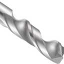 uxcell 6.45mm Solid Carbide Drill Bits Straight Shank for Stainless Steel Alloy Hard Steel, Hardened to 50 HRC