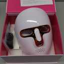 Red Light Therapy Mask for Face,LED Face Mask for Skin Care, 7-1 Colors Portable Red Light Face Mask (Blush)