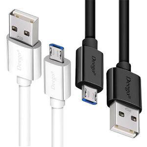 CellCandy Extended Length Charge and Sync Cable 8pin to USB C Micro USB