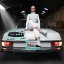 2 Pack License Plate Frames for Women, Sparkly Rhinestone Diamond Car Accessories with Glitter Crystal Caps (Blue2PCS)