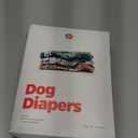 Pet Parents Washable Dog Diapers (3pack) + Extendrs of Durable Doggie Diapers, Premium Dog Diapers Female (Large, Daisy) (Large (19-27"))