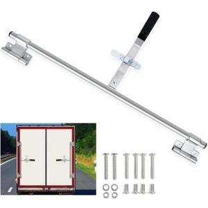 36" Cam Bar Lock For Trailer Door With Mounting Hardware, Cam Bar Lock, Cam Bar Lock Assembly, Zinc Plated Enclosed Trailer Parts , for Folding Ramp Door, RV Hauler Fold Down Door, Cargo Trailer Door