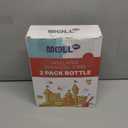 2 Pack 18 oz Water Bottle Stainless Steel Vacuum Insulated Wide Mouth Sports Water Bottle Flask with Leakproof Spout Lid (Royal Blue-Purple)