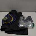 Lumiparty Police Officer Costume for Kid,Girls Police Costume,Halloween Cop Costume Outfit Set for Roleplay Dress Up (Large, Blue)